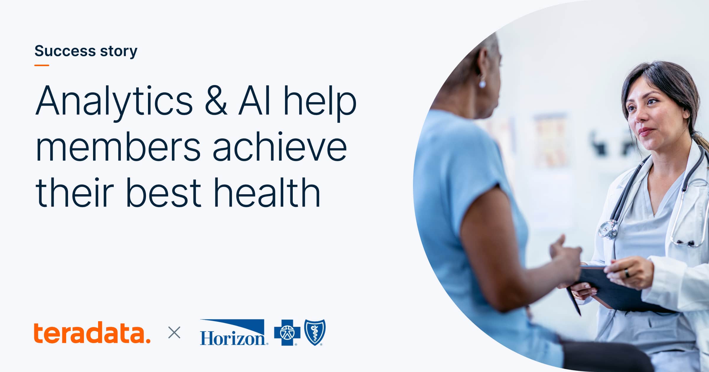 Analytics & AI help members achieve their best health | Teradata