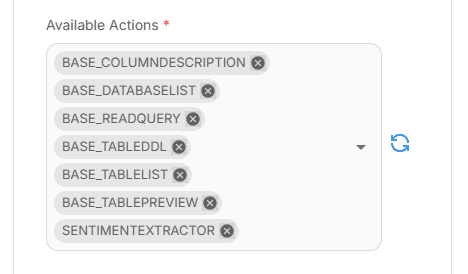 MCP tools configuration of Insight Generator Agent node
