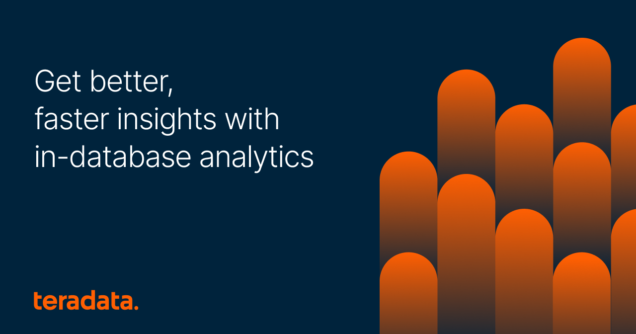 Get Better, Faster Insights With ClearScape Analytics™ | Teradata